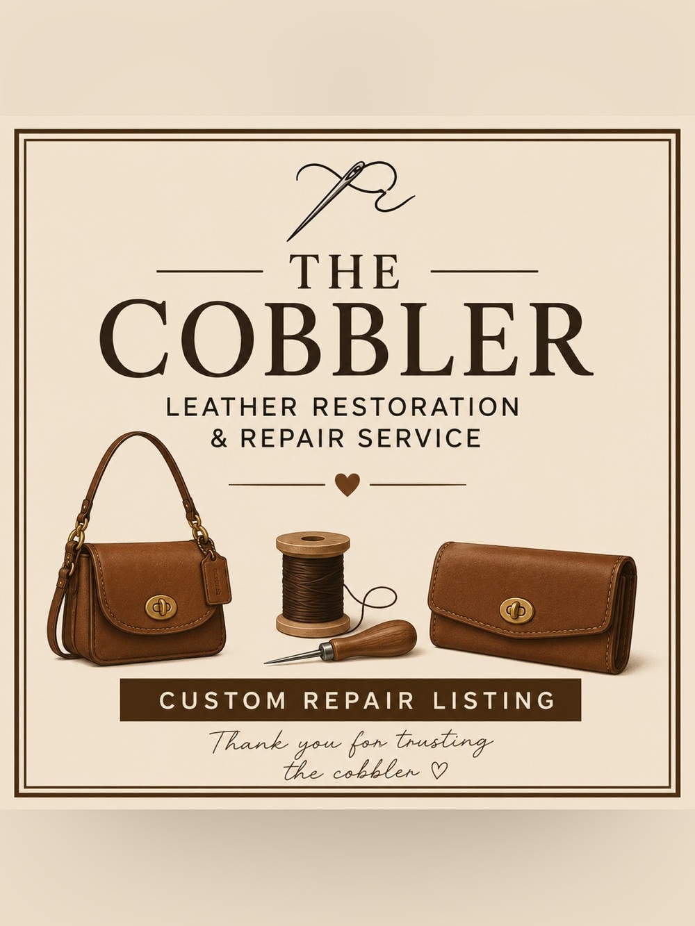 Cobbler service for Leah
